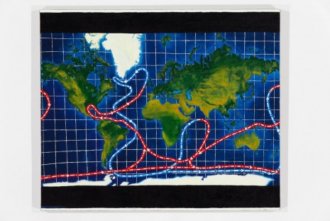 Leidy Churchman, The Great Global Ocean Conveyor Belt, 2015, Bortolami Gallery