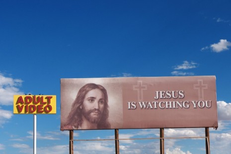 Terry Richardson, Jesus is Watching You, 2014, Perrotin