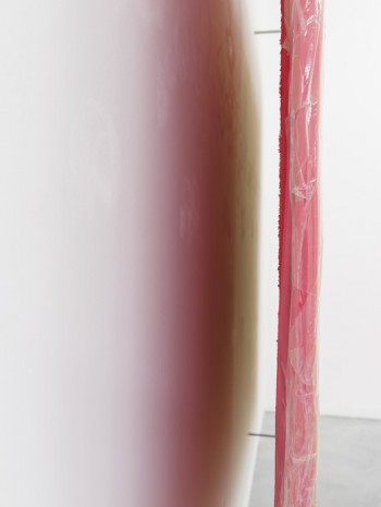 Michał Budny, Deep Red (detail), 2015, Galerie Nordenhake