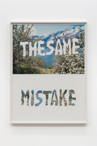 Mitchell Syrop, The Same Mistake, 1998, Croy Nielsen