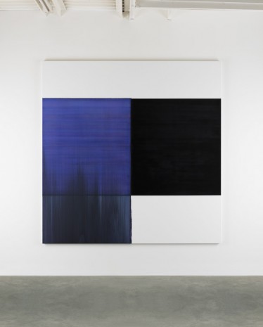 Callum Innes, Exposed Painting Blue Violet, 2015, Frith Street Gallery