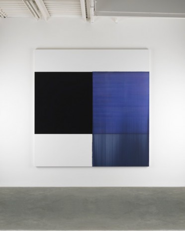 Callum Innes, Exposed Painting Bluish Violet Red, 2014, Frith Street Gallery