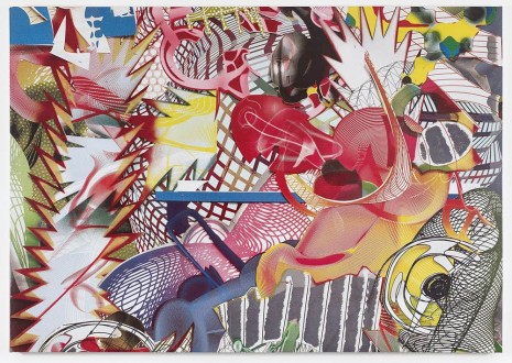 Frank Stella, Study for Princess of Wales Theater, Toronto, IV, 1992, Galerie Max Hetzler