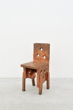Max Lamb, Copper chair, 2010, Almine Rech