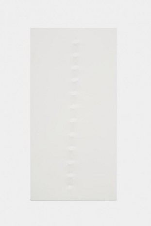 Turi Simeti, Dodici ovali bianchi, 2015, Almine Rech