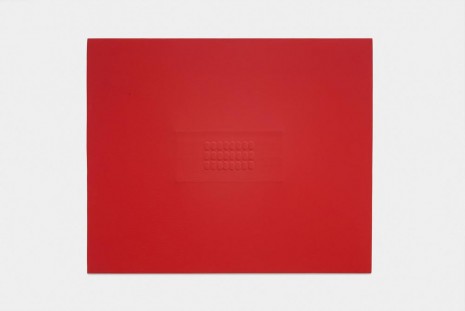 Turi Simeti, 24 ovali rossi, 1967, Almine Rech
