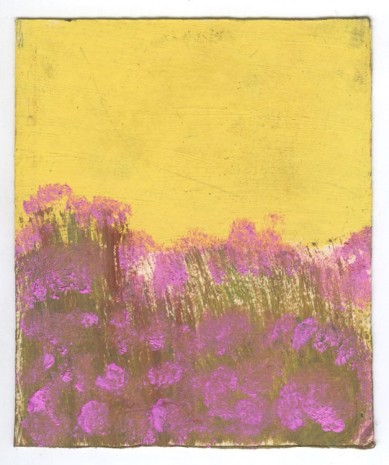 Frank Walter, Landscape Series: Yellow Sky and Pink Flowers, , Ingleby Gallery