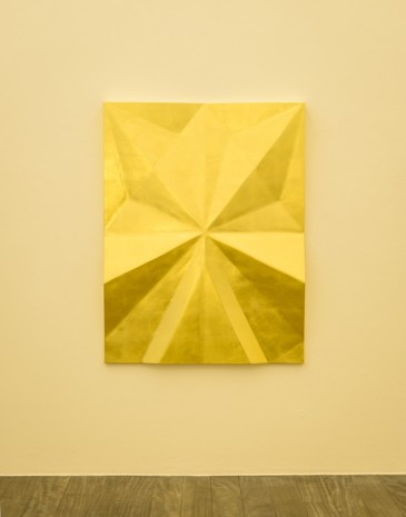 Gonzalo Lebrija, Unfolded gold: Riff, 2015, Galerie Laurent Godin