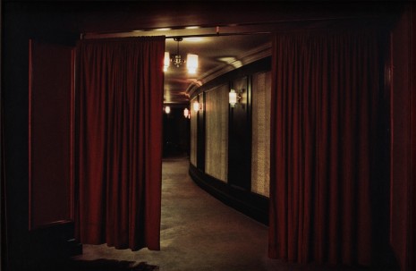 John Skoog, Red Curtains, the Orpheum, Madison, WI, 2010-2015, Pilar Corrias Gallery