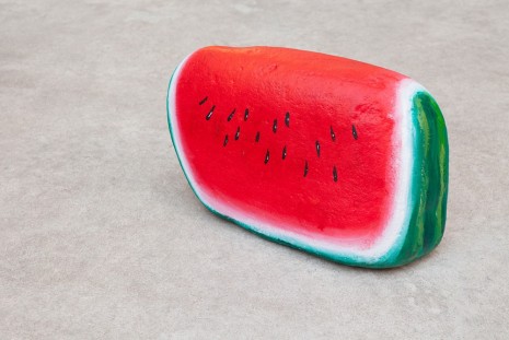 Nicolas Party, Blakam’s stone (watermelon), 2015, kaufmann repetto