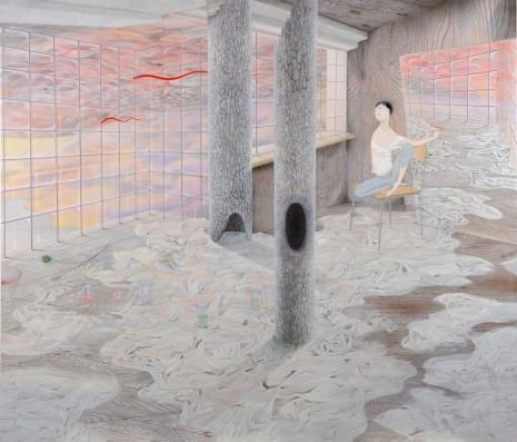 Tomoko Kashiki, Waiting to Go Towards the Red Light, 2014, Galerie Nathalie Obadia