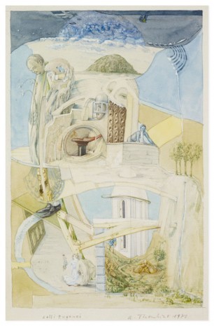André Thomkins, Colli Euganci, 1972, Hauser & Wirth