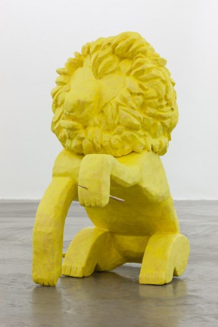 Isabel Nolan, A lion with a thorn in his paw, 2015, Kerlin Gallery