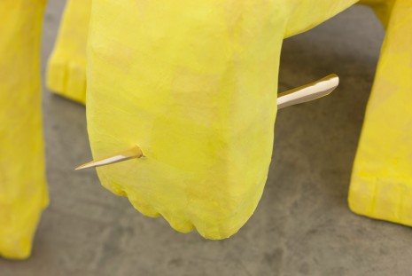 Isabel Nolan, A lion with a thorn in his paw (detail), 2015, Kerlin Gallery