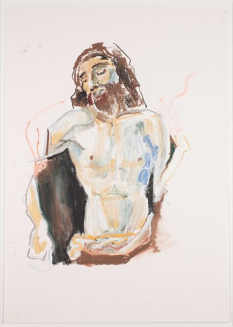 Isabel Nolan, Jesus (after Bellini) torso, 2015, Kerlin Gallery