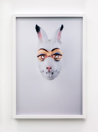 Jamie Isenstein, Masks Wearing Masks (Rabbit Bunny), 2015, Andrew Kreps Gallery