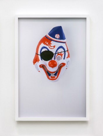 Jamie Isenstein, Masks Wearing Masks (Clown Pirate), 2015, Andrew Kreps Gallery