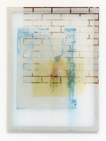 Kelley Walker, Screen to Screen 40 x 54_04, 2015, Galerie Gisela Capitain