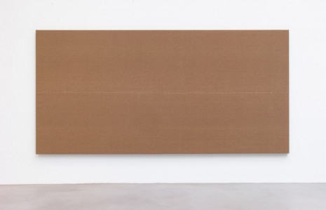 Willem de Rooij, Large Brown , 2015, Petzel Gallery
