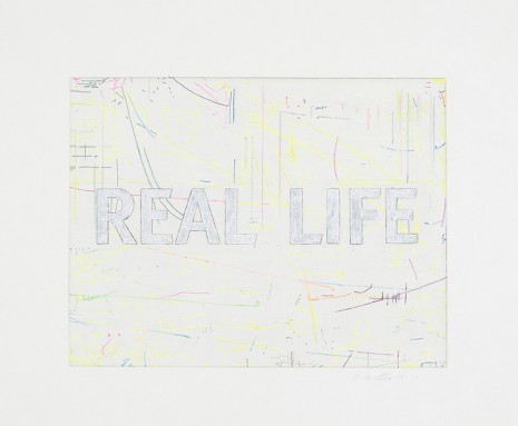 William Anastasi, Real life, 2000, Galerie Jocelyn Wolff