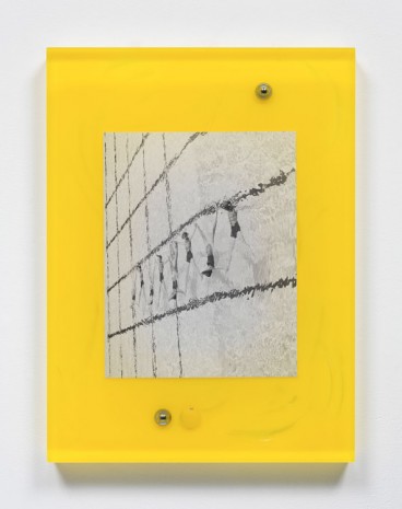 Elad Lassry, Untitled (Swimmers, Yellow), 2015, MASSIMODECARLO