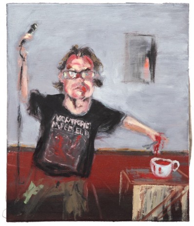 Aaron van Erp, Zingend soep eten (Jonkheer Braeckderm), 2014-2015, Tim Van Laere Gallery