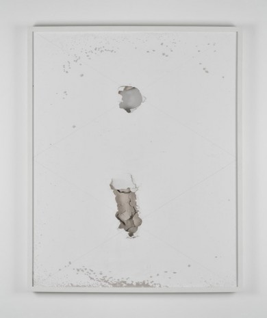 Adam Marnie, Locus Rubric (black and white) I, 2011, Almine Rech