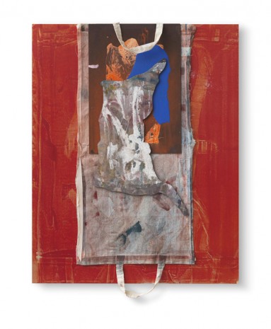 Arturo Herrera, Untitled (Red/Blue Berlin), 2014, Almine Rech