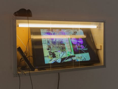 Joris Van de Moortel, Wax On TV, 2015, Galerie Nathalie Obadia