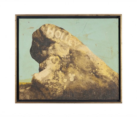Llyn Foulkes, Untitled (Holley Rock), 1963, Andrea Rosen Gallery