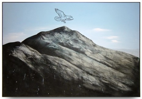 Llyn Foulkes, Eagle Rock, 1985, Andrea Rosen Gallery