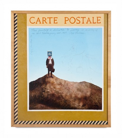 Llyn Foulkes, Carte Postale, 1975, Andrea Rosen Gallery