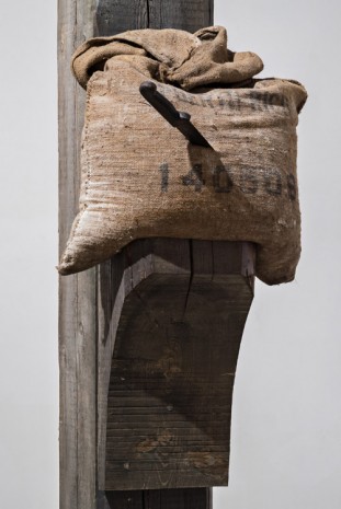 Jannis Kounellis, Senza Titolo (detail), 1996, Galleria Continua