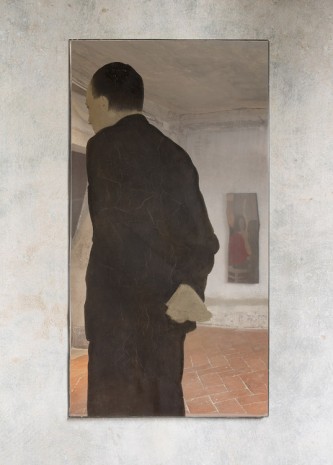 Michelangelo Pistoletto, Persona di schiena, 1962, Galleria Continua