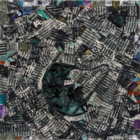 Jack Whitten, Compressed Space II, 2015, Zeno X Gallery