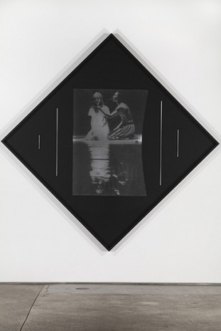 Lothar Hempel, Plakat (Echo), 2011, Anton Kern Gallery