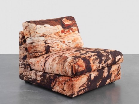 Doug Aitken, Earth Chair (san andreas fault 2), 2015, Galerie Eva Presenhuber