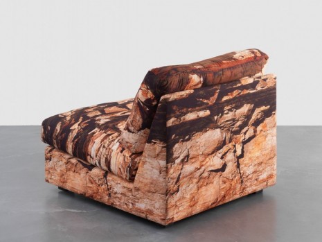 Doug Aitken, Earth Chair (san andreas fault 2), 2015, Galerie Eva Presenhuber