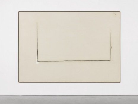 Robert Motherwell, Open No. 22: In Charcoal with White, 1968, Andrea Rosen Gallery
