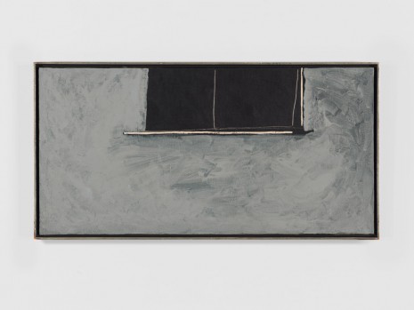 Robert Motherwell, Grey and Black Open, 1970/1979, Andrea Rosen Gallery