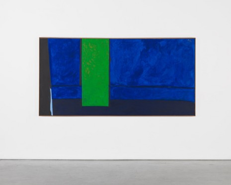Robert Motherwell, Open No. 165: In Blue and Black, 1970, Andrea Rosen Gallery
