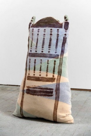 Jessica Jackson Hutchins, Chair Pillow, 2015, Marianne Boesky Gallery