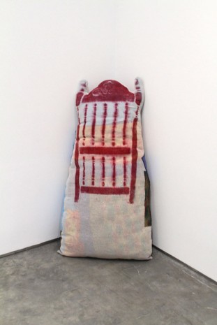 Jessica Jackson Hutchins, Chair Pillow, 2015, Marianne Boesky Gallery