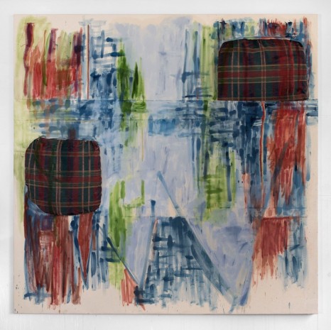 Jessica Jackson Hutchins, Pillow Painting, 2015, Marianne Boesky Gallery