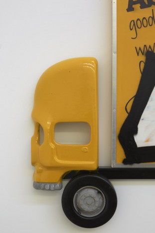 Pentti Monkkonen, Box Truck Painting (Cunty), 2015 (detail), Jonathan Viner (closed)
