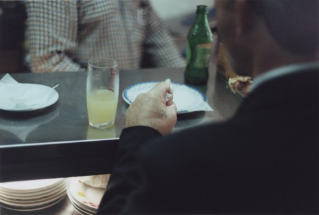 Samuel Laurence Cunnane, Man in Cafe, Lisbon, 2014, Kerlin Gallery