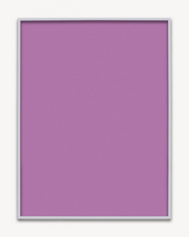 Phil Chang, Untitled (Purple Monochrome 02), 2015, Praz-Delavallade