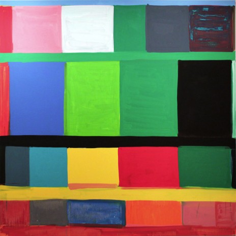 Stanley Whitney, Kind Of Green, 2011, Christine Koenig Galerie