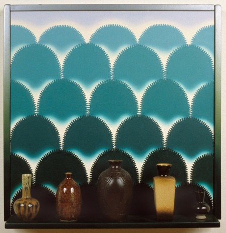 Roger Brown, Virtual Still Life #8: Vases with a View,, 1995, Maccarone