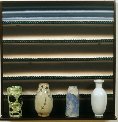 Roger Brown, Virtual Still Life #19: Third Dynasty with a View, 1995, Maccarone